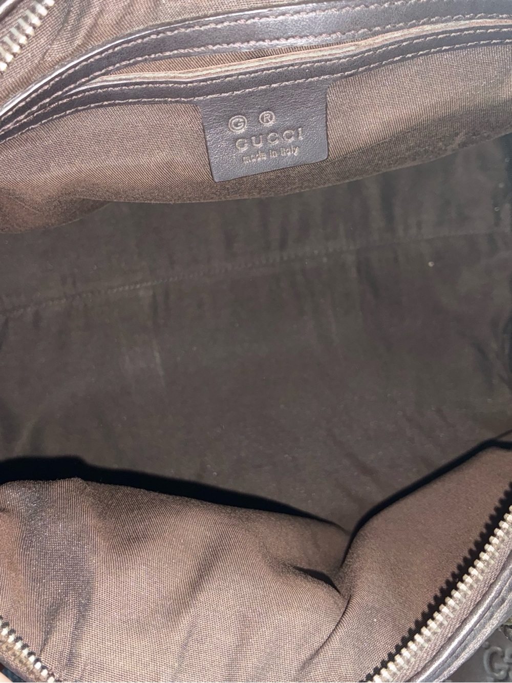 Gucci Black Embossed GG Leather Duffel with Matching Wallet - Picture 4 of 4
